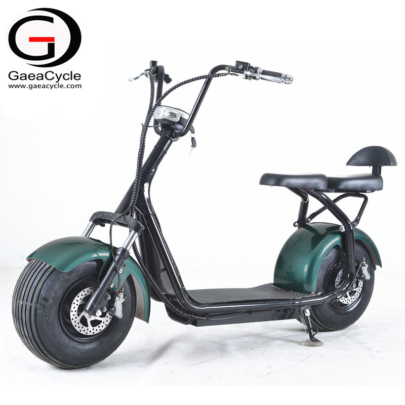 Full Suspension Citycoco Fat Tire Electric Scooter 