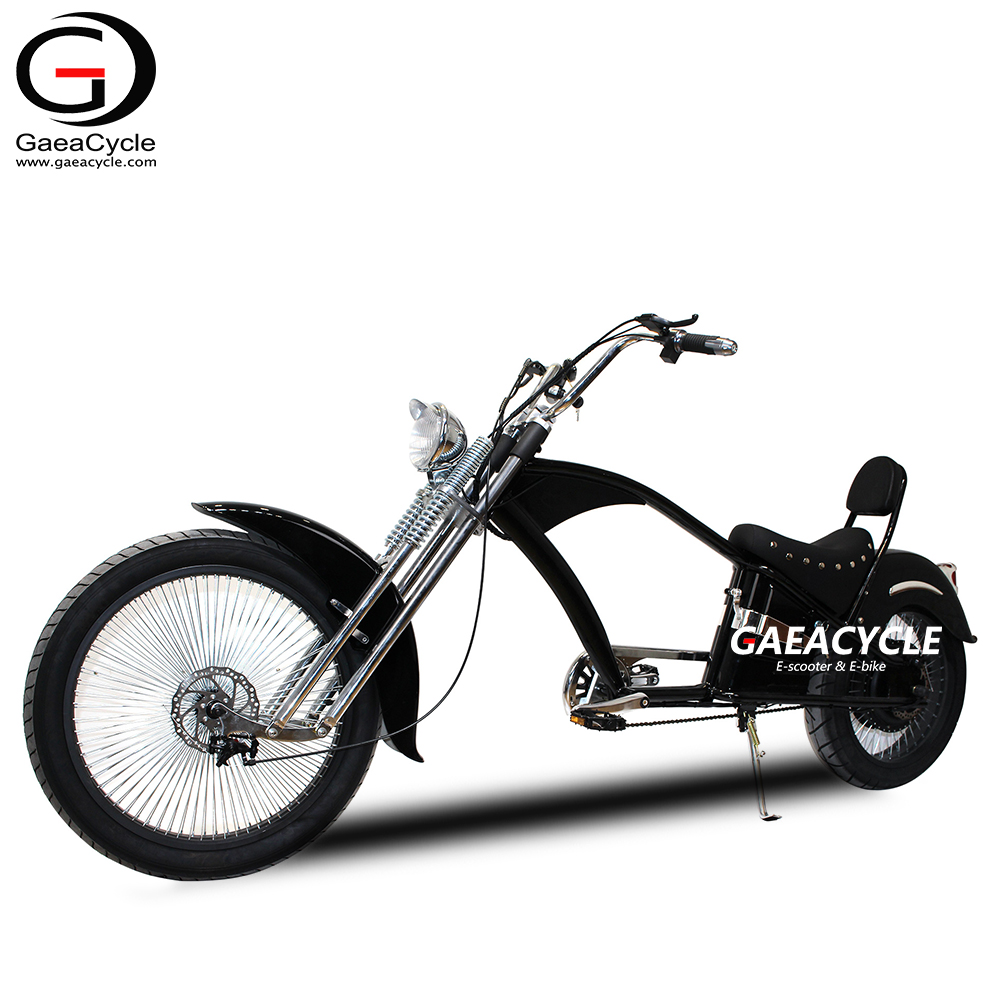 48 750 watts Chopper Electric Bicycle Fat Tire Ebike with Pedal Assist Electrical Bike Upgrade with Headlight LCD Display