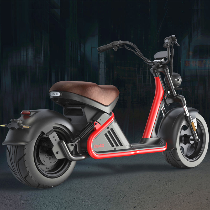 Newest EEC COC Approval Large Removable Battery Electric Scooter Citycoco Electric Motorcycle