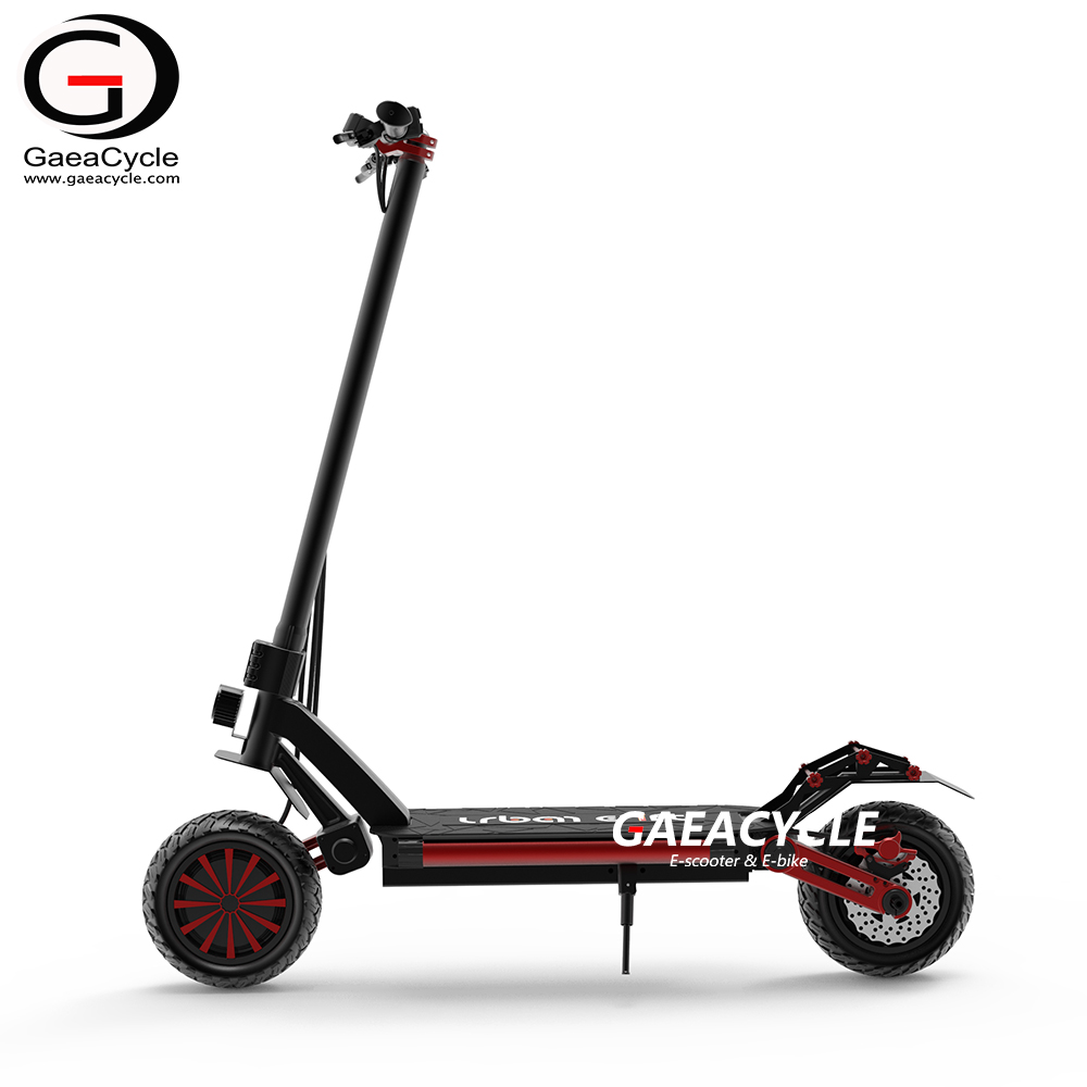 Foldable 1600w Electric Scooter Fast Off Road E Scooter 10inch Wheel For Adults