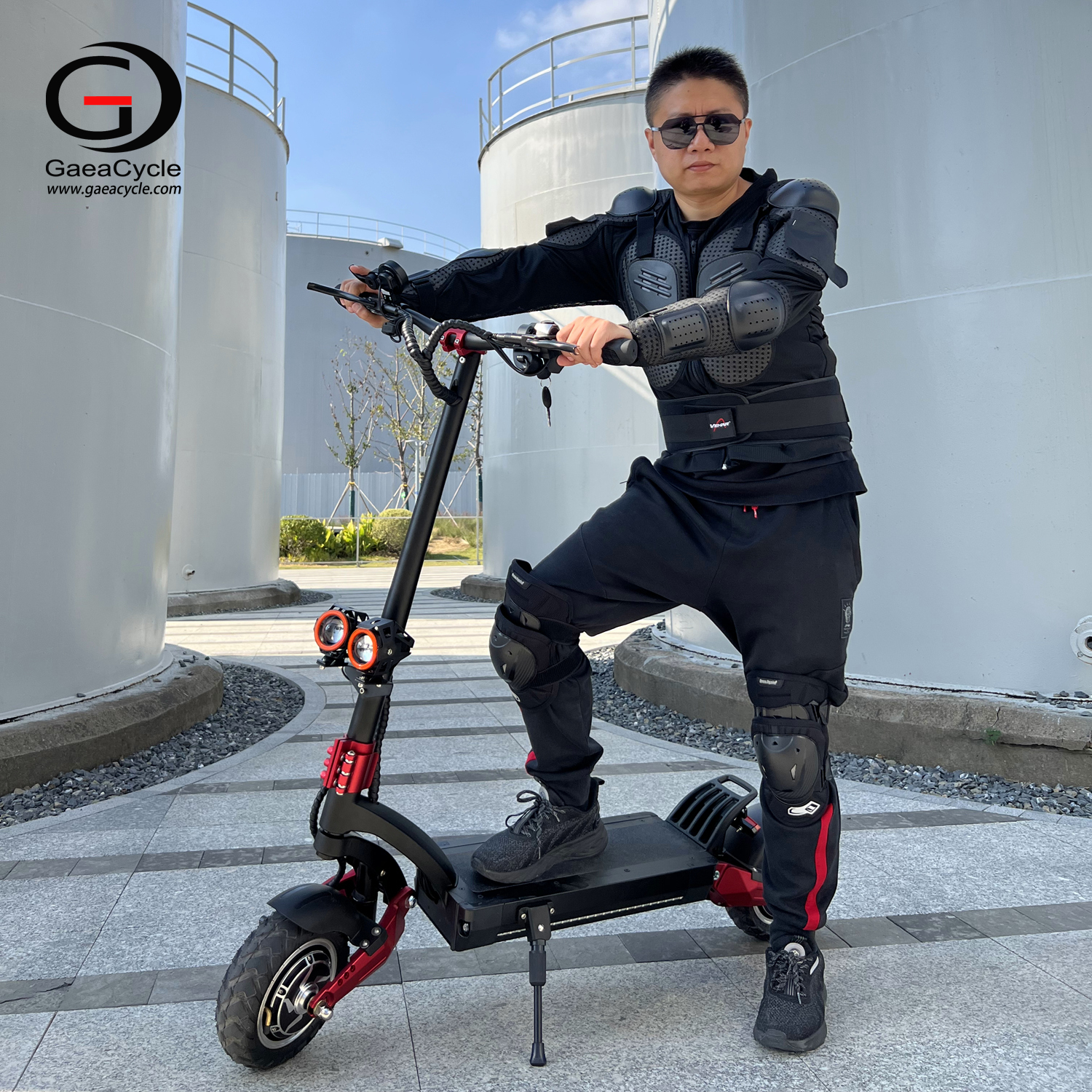 Cheap Fast Folding Electric Scooter Adult, Dual Motor 1600W, 10 Inch Off Road Tires, Oil Disc Brakes, 50Km Range, Dual 60v Controller
