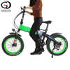  20 Inch Hidden Battery Fat Tire Folding Ebike Electric City Bike