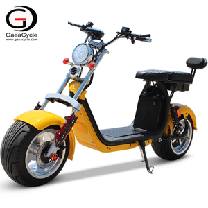New Double Battery Citycoco Fat Tire Electric Scooter