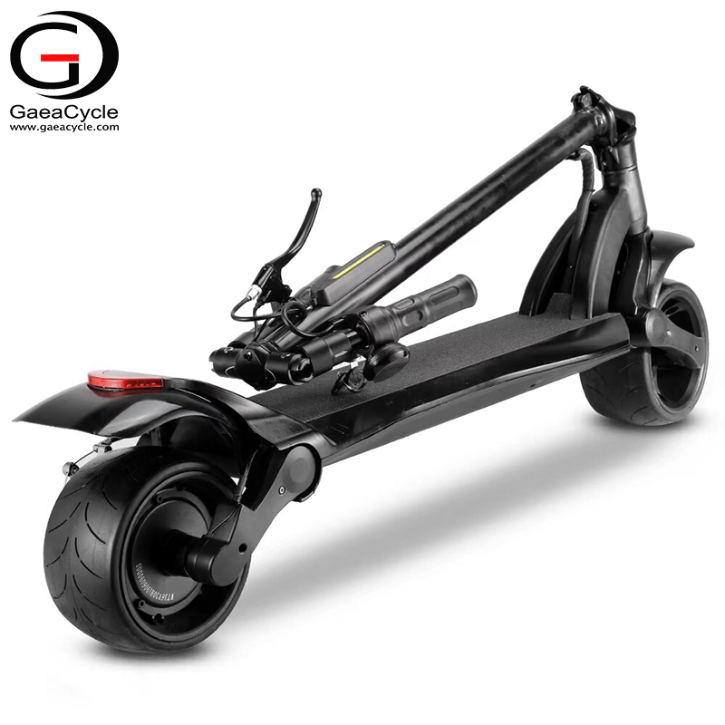 Dual Motor 500W Powerful Electric Scooter Small Folding e Scooter Wide Wheel