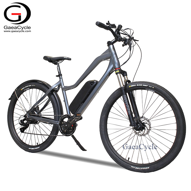 27.5inch Fat Wheel Electric Mountain Bike Sport Bicycle with Fender For Women Ladies
