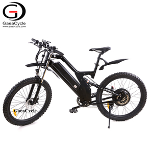 48V 500W Full Suspension Electric Mountain Bicycle 26" for Men